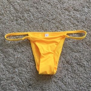 Yellow Brazilian Bikini Bottoms